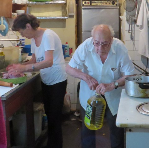 Danakos, Greece, Giorgos & wife