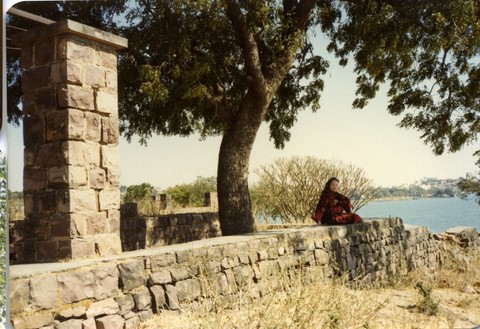 Ami (Anne-Marie) de Grazia in Bhopal, 1985
